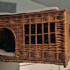 pet basket bed