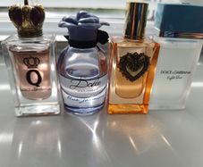 Dolce & Gabbana perfume minis x5