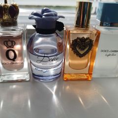Dolce & Gabbana perfume minis x5