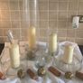 Large Selection Vases/ Candles Glass Holders, Suitable For Home & Wedding Decor Image 4