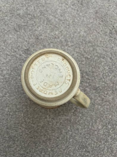 Vintage Ashdale Pottery English Country Cottage Stoneware Mug Made in England