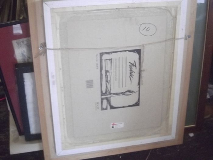 a large oil painting on board of a still life signed lacy