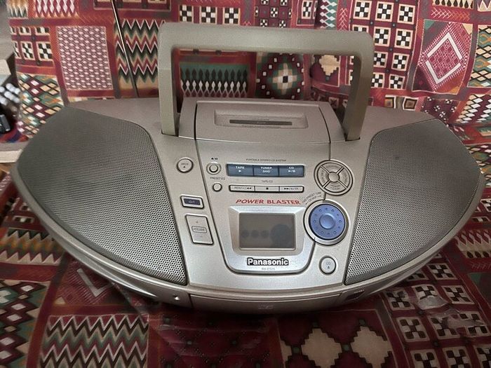 Panasonic Portable Radio with CD/Cassette Player