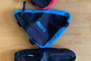 Zacro Bike Bicycle Cycling Bag Front Tube Frame Phone Waterproof Bicycle Bags Triangle Pouch Frame Holder Bicycle Accessories
