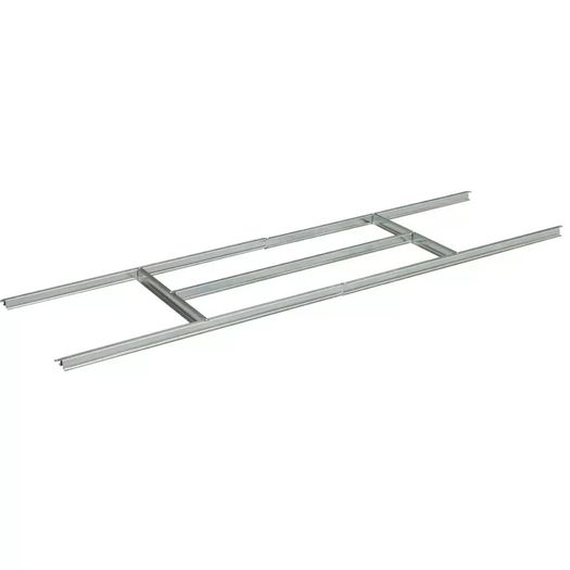 7ft. W X 4ft. D Metal Apex Garden Shed (free Postage)