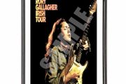Rory Gallagher Irish Tour Framed Poster