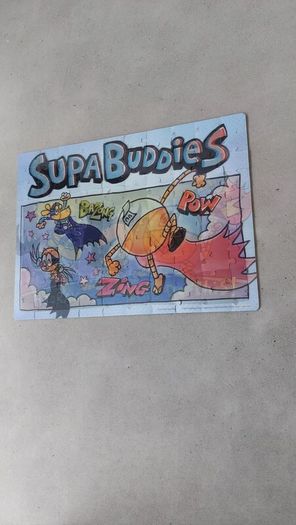 Dog Man Lenticular Puzzle Supa Buddies