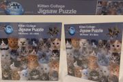 Kitten Collage Jigsaw Puzzle, New in box