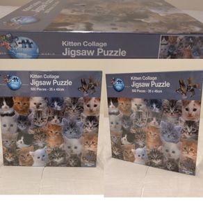 Kitten Collage Jigsaw Puzzle, New in box