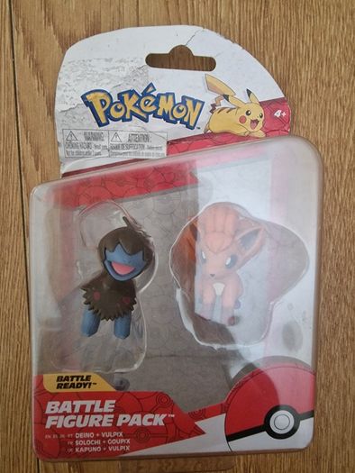 Pokemon Battle Figure 2 Pack - Vulpix & Deino