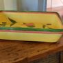 Laurie Gates Sonora collection yellow square serving bowl Image 3