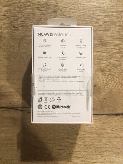 Huawei Watch Fit 2 Smartwatch WITH ORIGINAL BOX - Light Blue - Postage Included
