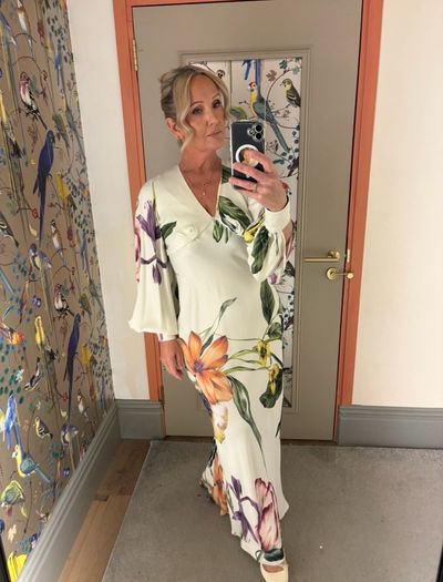 Edwina ibbotson floral maxi dress
