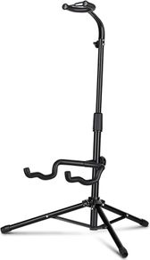 Guitar Stands with Neck Holder Folding Tripod Floor Metal Universal Holder, for Acoustic Electric Guitars Ukulele Violin Banjo Mandolin (FREE POSTAGE)