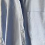 Zara Oversized Light Blue Oxford Shirt Women Minimalist Relaxed Fit Blouse Image 3