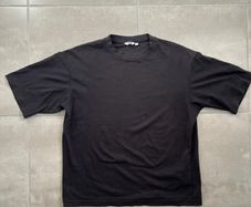 Uniqlo Mens Oversized T-Shirt Black