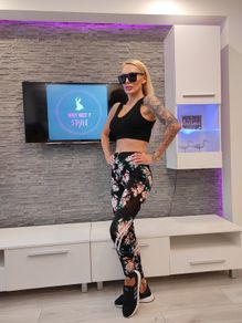 Floral leggins