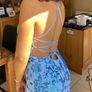 blue debs dress Image 3