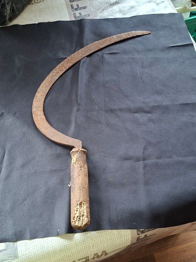 Antique Farm Hand-Forged Sickle or Reaping Hook PRICE IS FOR 1 ONLY Postage available or Collection,