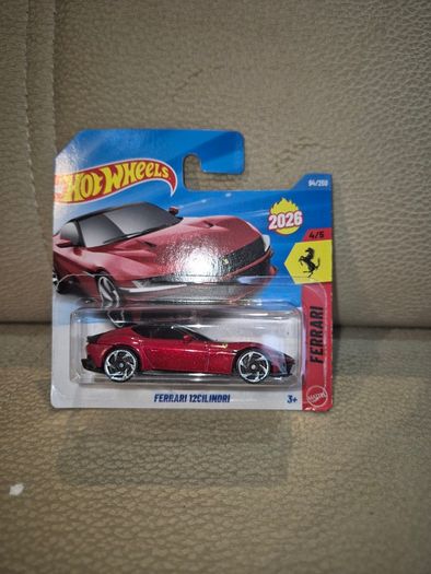 2026 Hot Wheels Ferrari Set of 7: SF90 Stradale, F40, 365, Dino, 12Cilindri