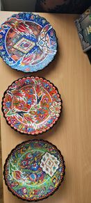 hand made plates
