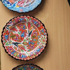 hand made plates