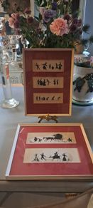 2 X Antique Silhouettes Pictures