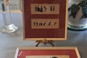 2 X Antique Silhouettes Pictures