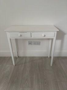 Wooden console table