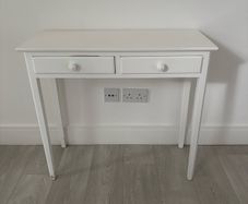 Wooden console table