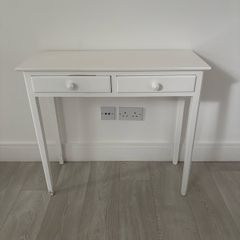 Wooden console table