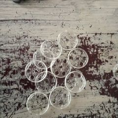lego technic wheel trans clear 10 pieces
