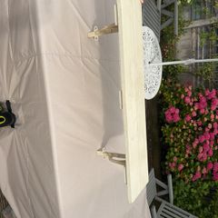 2x Meadows & Byrne shelves, in good, just need to be painted.