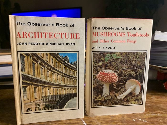 Observers Books of Mushrooms and Architecture