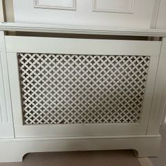 Georgian White Radiator Cover