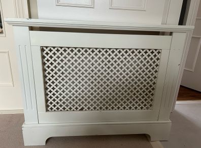 Georgian White Radiator Cover