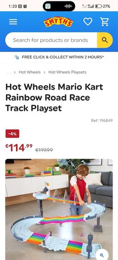 hotwheels mario tracks