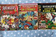 3 Avengers Comics from 1974