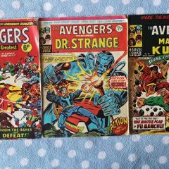 3 Avengers Comics from 1974