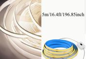 Inductive USB cabinet side COB LED light strip, adjustable brightness, hand sweep motion