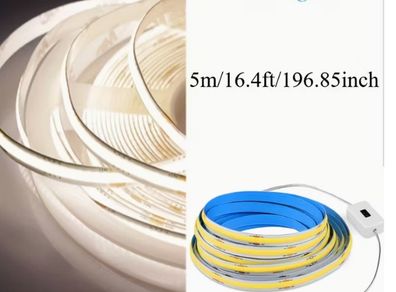 Inductive USB cabinet side COB LED light strip, adjustable brightness, hand sweep motion