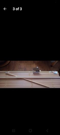 New wooden venetian blind
