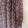 Mango Long Dress pink flowers Image 2