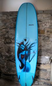Custom WaxOn Printed 7'2 Surfboard