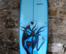 Custom WaxOn Printed 7'2 Surfboard