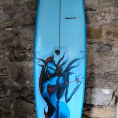 Custom WaxOn Printed 7'2 Surfboard