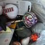cat climbing set + toys - mint condition Image 9