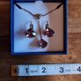 Svarovski Pendant and Earrings Image 3