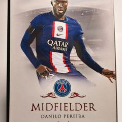 2022-23 Futera Paris Saint-Germain #PSG15 Danilo Pereira Portugal Red 06/10