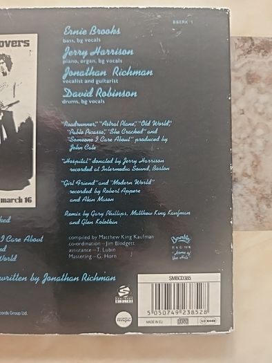 The Modern Lovers CD